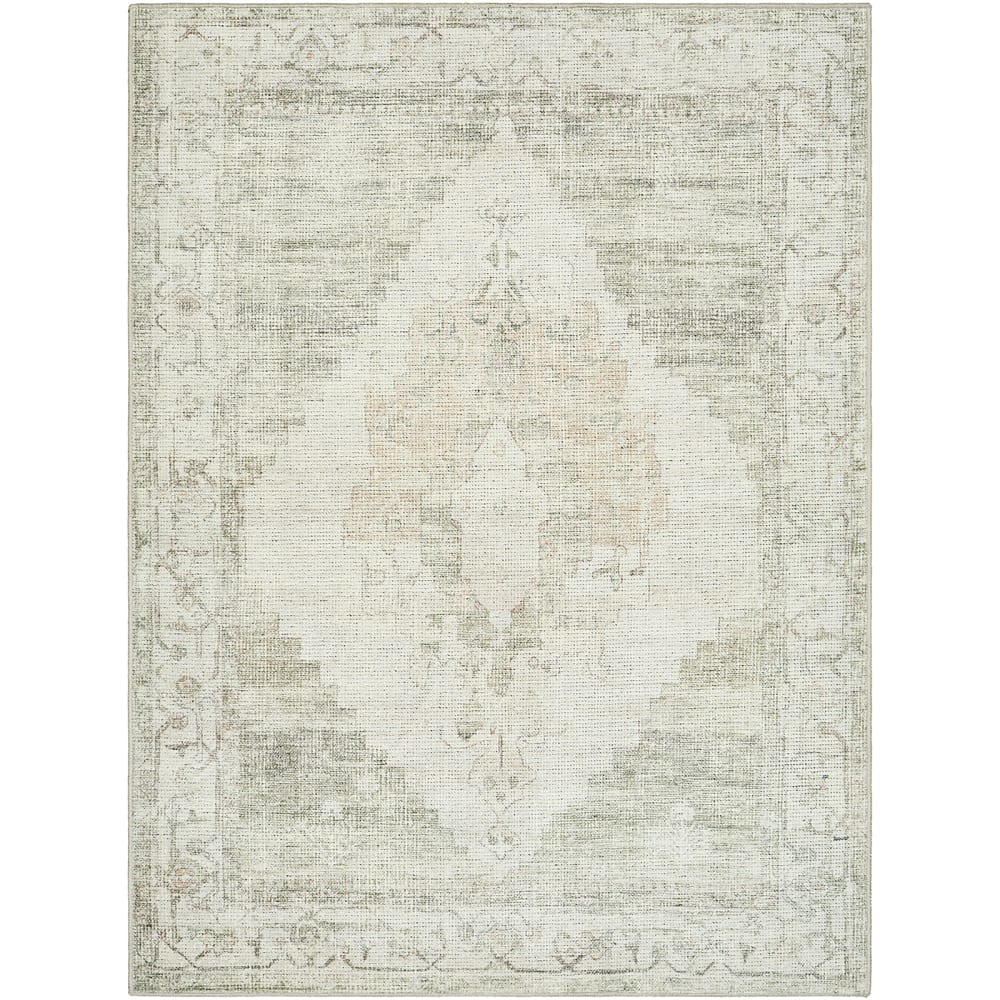 Becki owens x livabliss tapis vintage vert sauge 200x275 cm