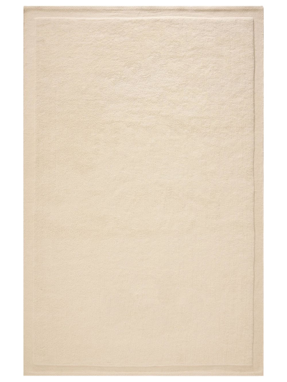 Tapis en laine crème 250x350 cm