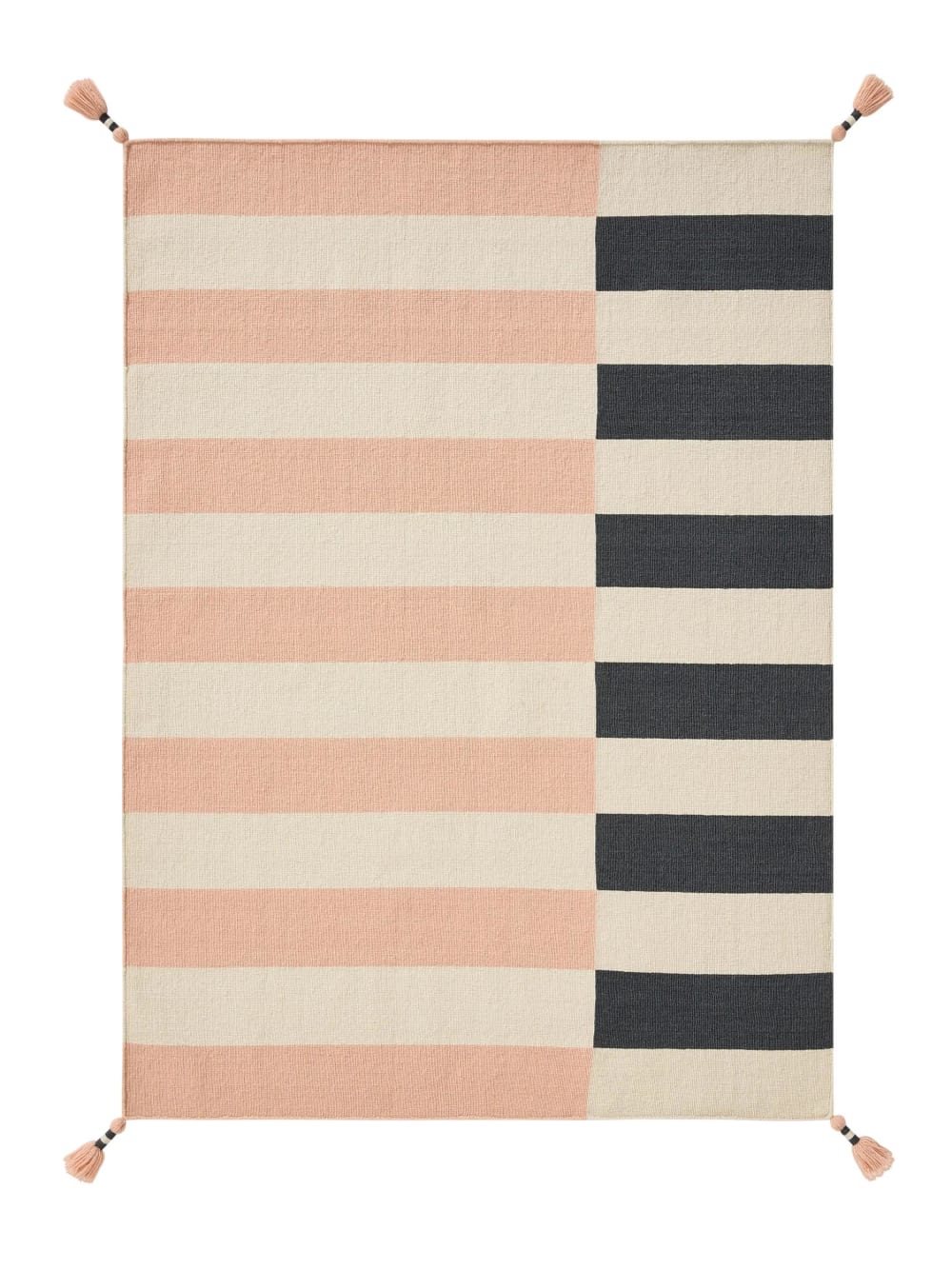 Benuta Kinderteppich rosa 160x230 cm style modern Wolle Kinder