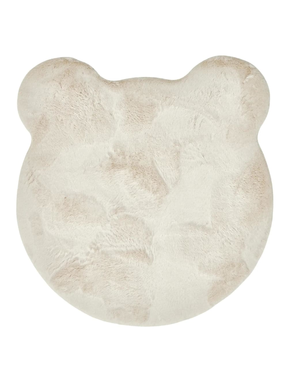 Tapis pour enfants lavable crème 100x110 cm