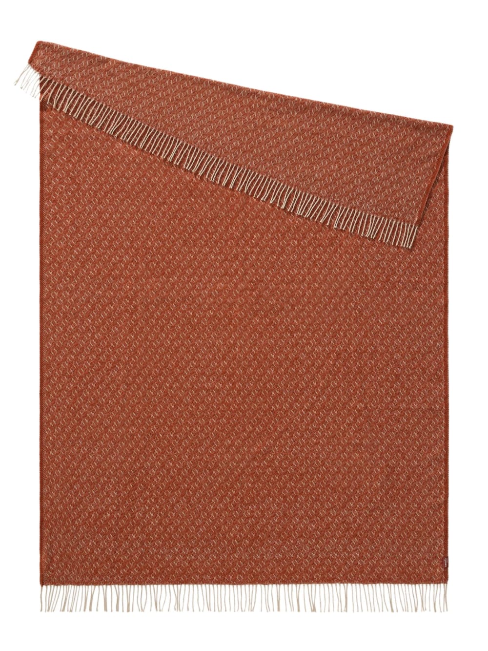 Benuta Decke rot 130x180 cm style modern - Acryl