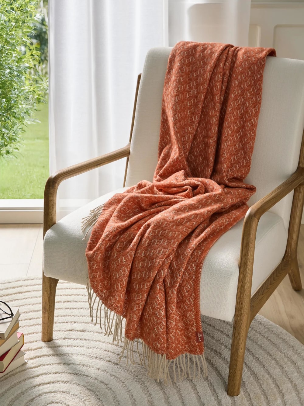 Plaid rouge 130x180 cm