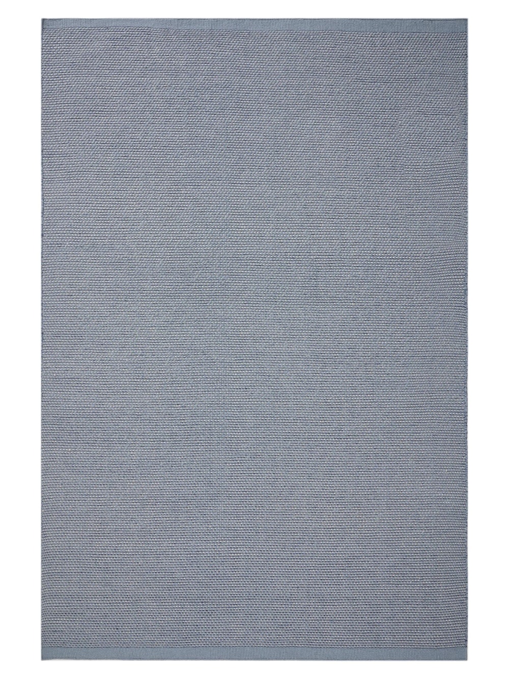 Benuta Wollteppich blau 200x300 cm style modern - Wolle