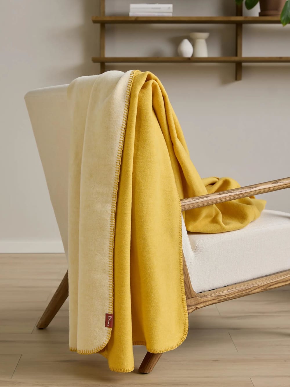 Decke gelb 140x200 cm - Maisons Du Monde