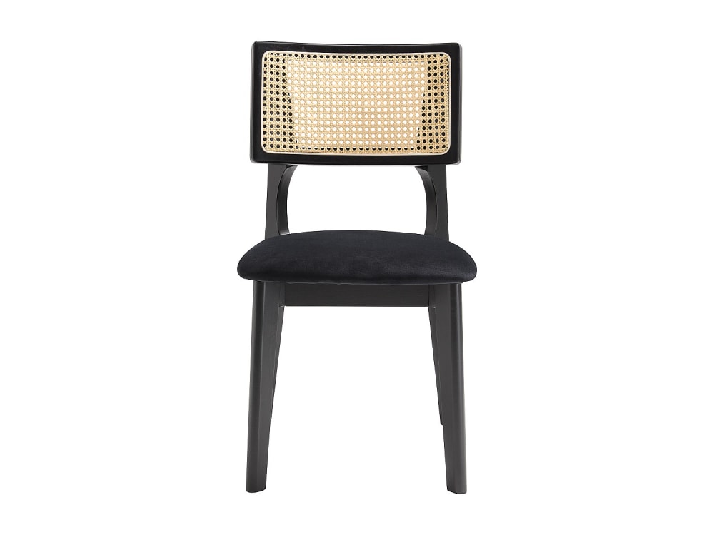 Lot de 2 chaises hévéa