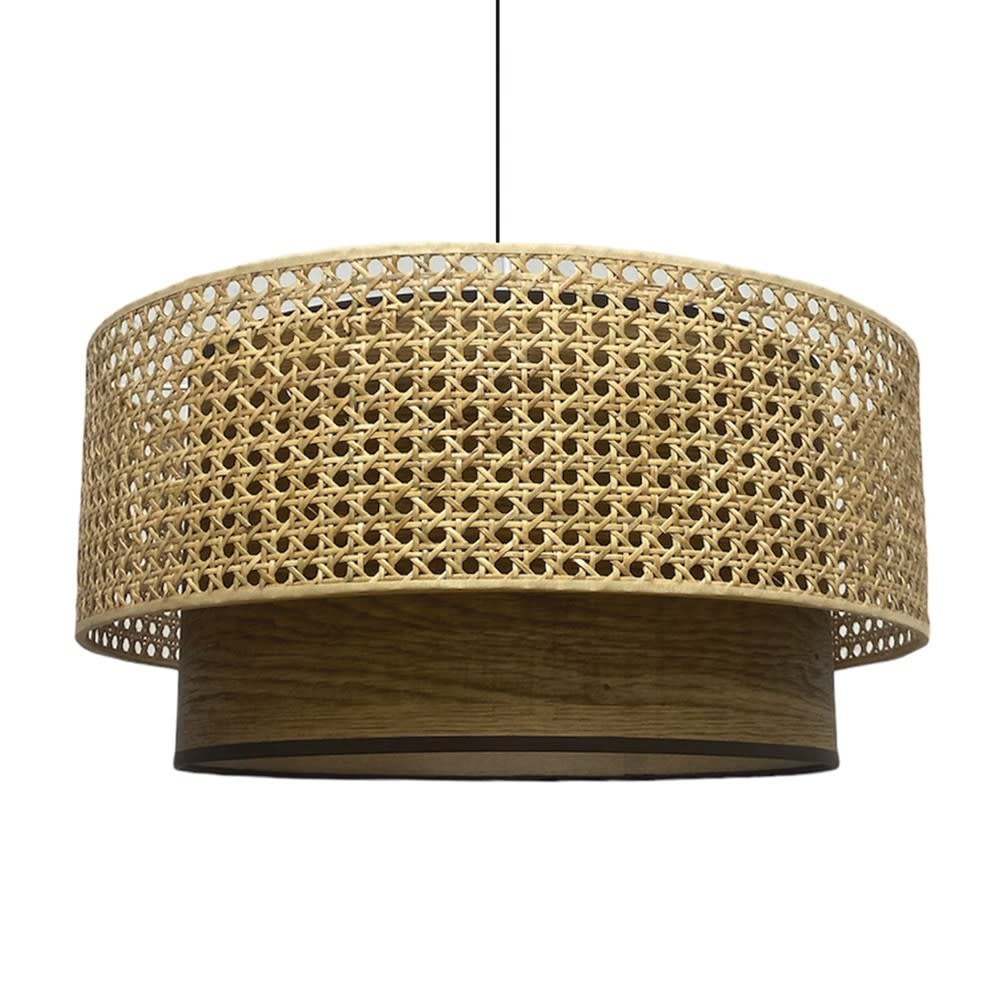 Natürliche Pendelleuchte mit Rattan - Maisons Du Monde