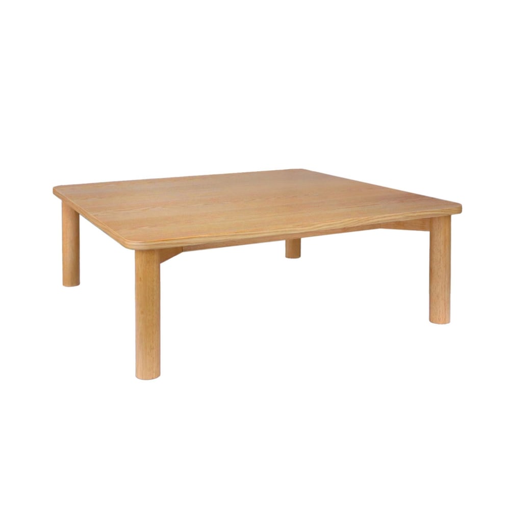 Table basse carrée bois - placage
