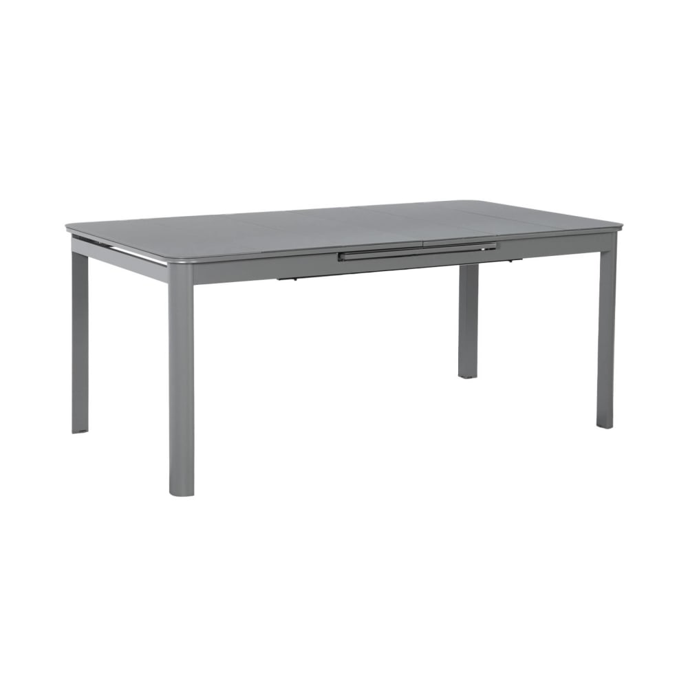 Table de jardin extensible - aluminium anthracite