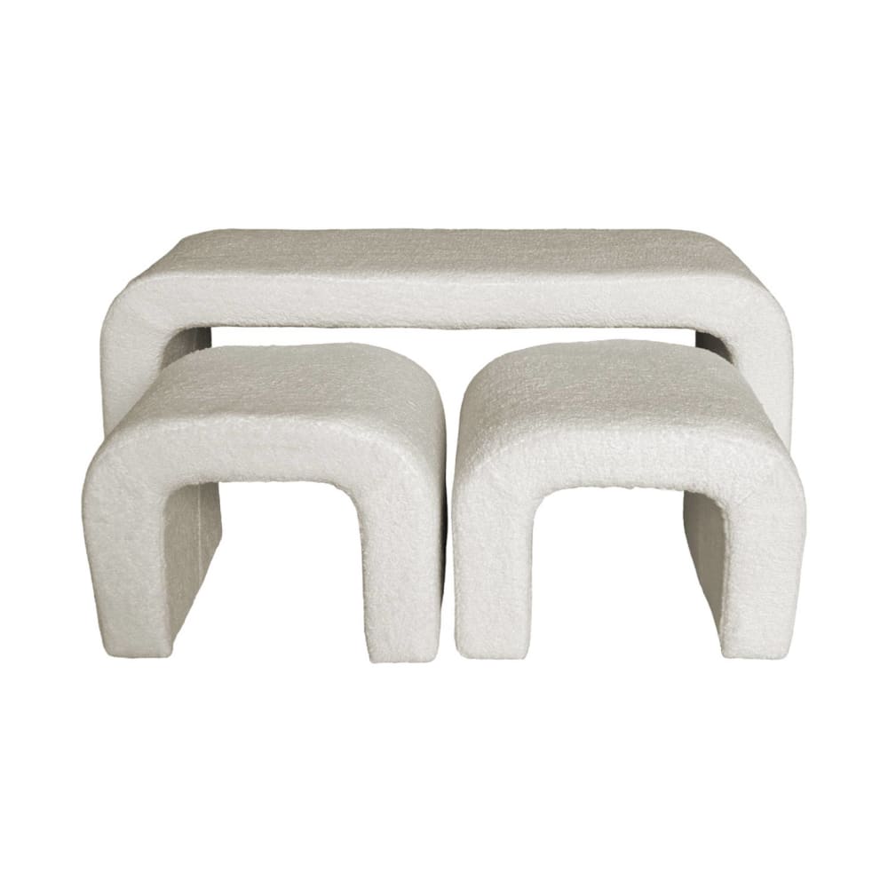 banc et tabourets gigognes