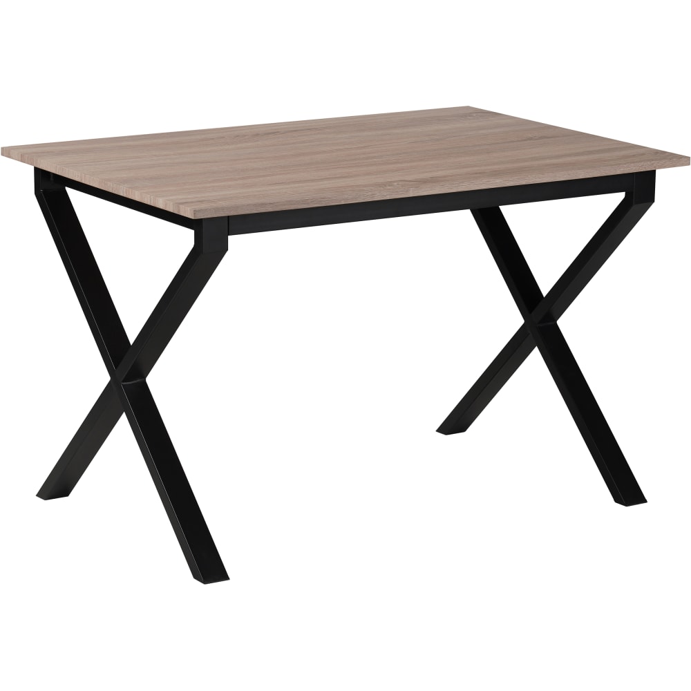 Table à manger en effet chêne 6 personnes L120