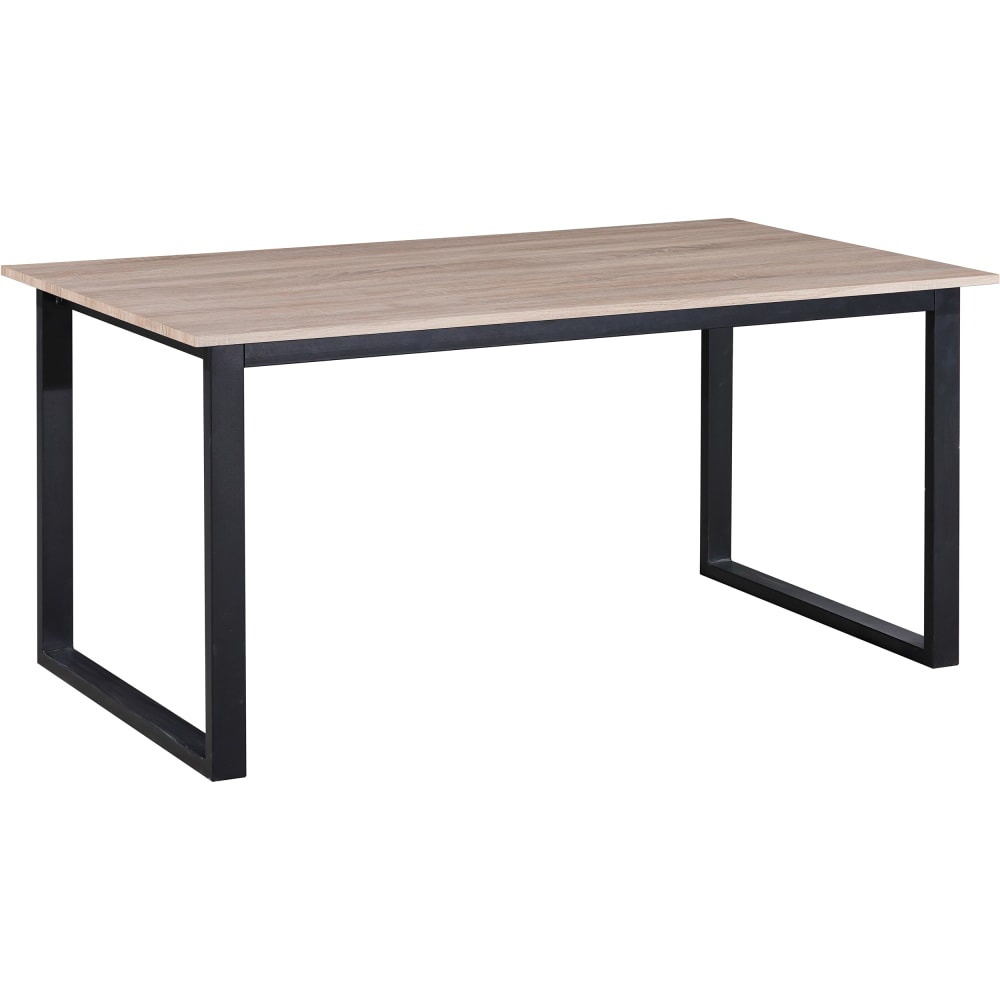 Table à manger en effet chêne 6 personnes L160