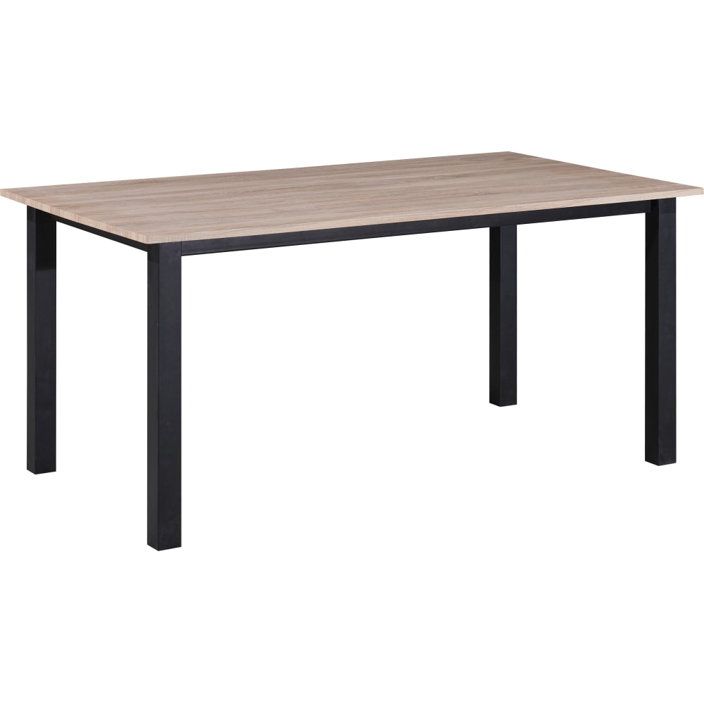 Table à manger en effet chêne 6 personnes L160
