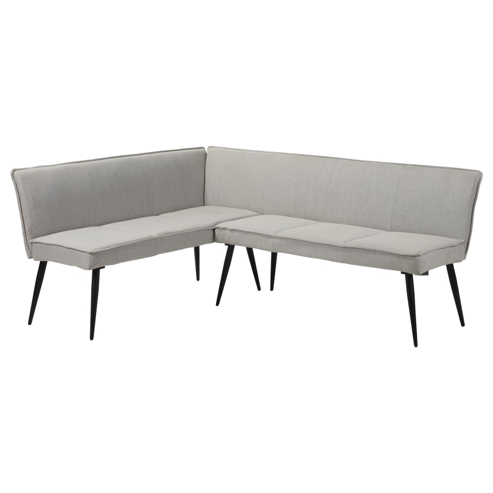 banc d'angle en tissu