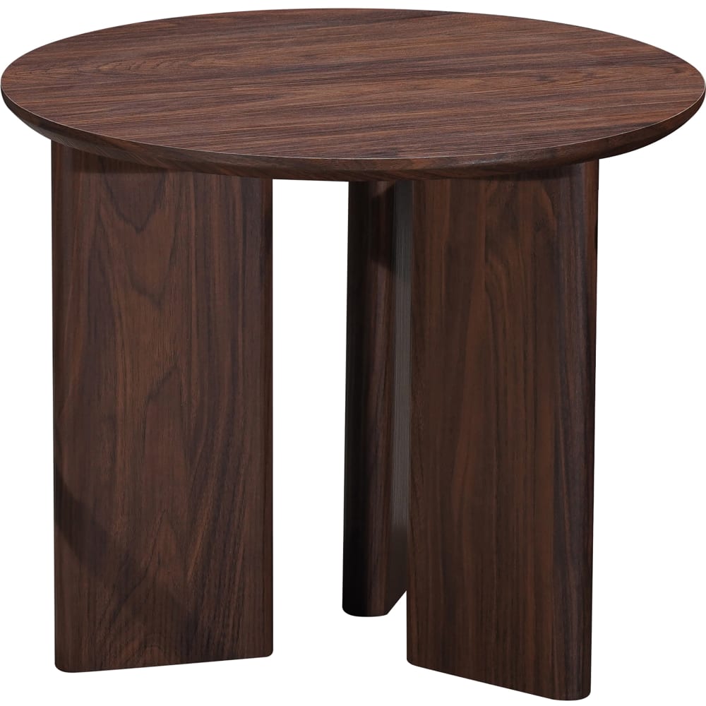 Table d'appoint en effet - noyer