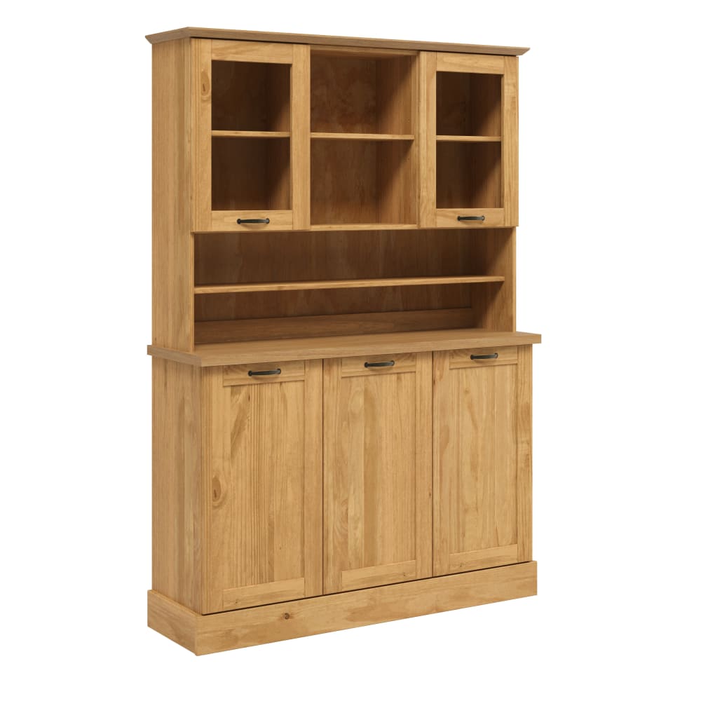 Armoire de cuisine avec 5 portes en pin