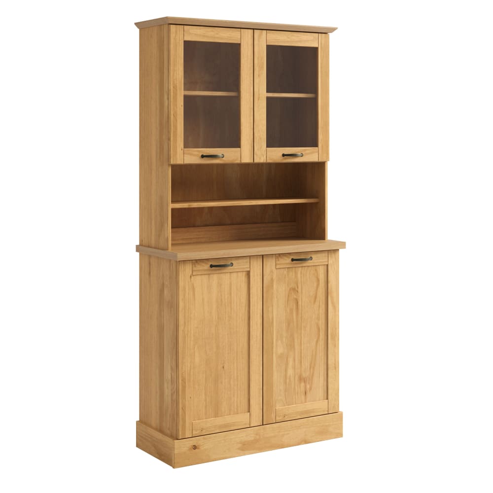 Armoire de cuisine avec 4 portes en pin