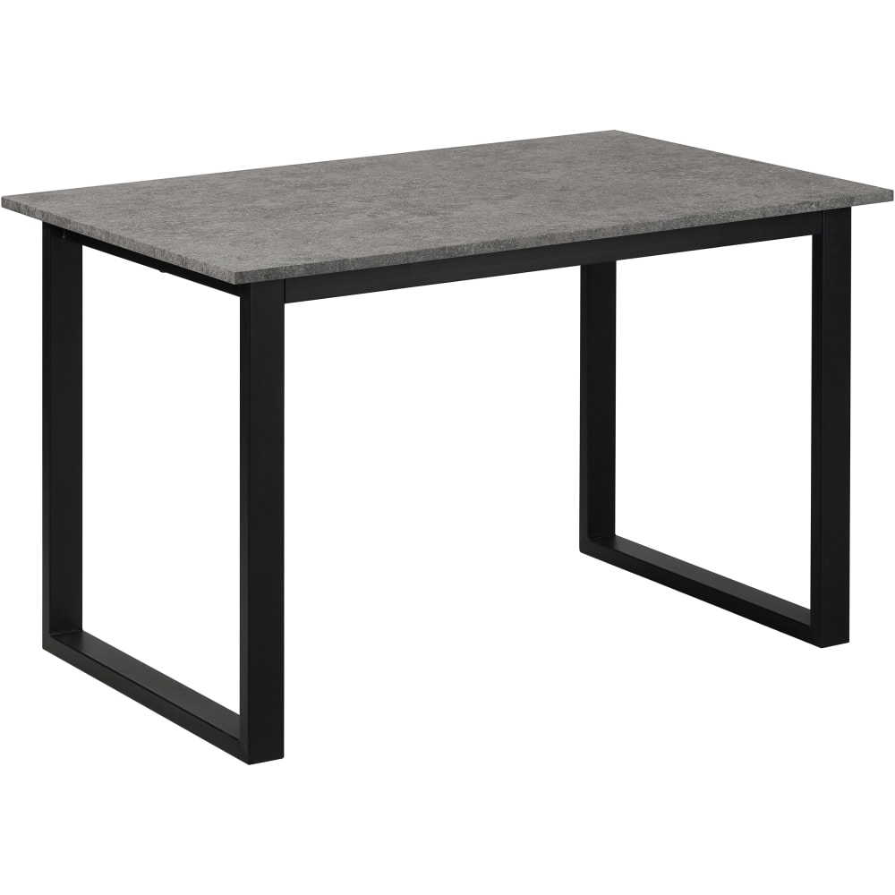 Table à manger en effet béton 6 personnes L120