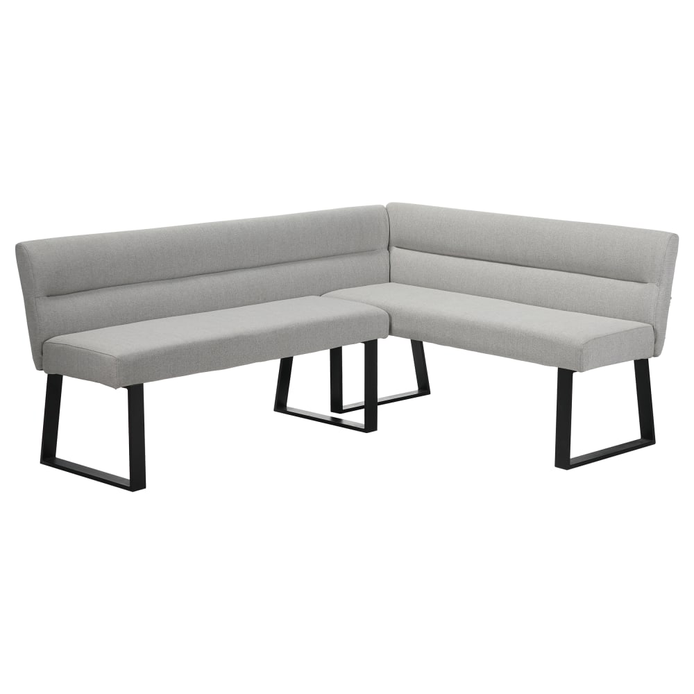 banc d'angle en tissu