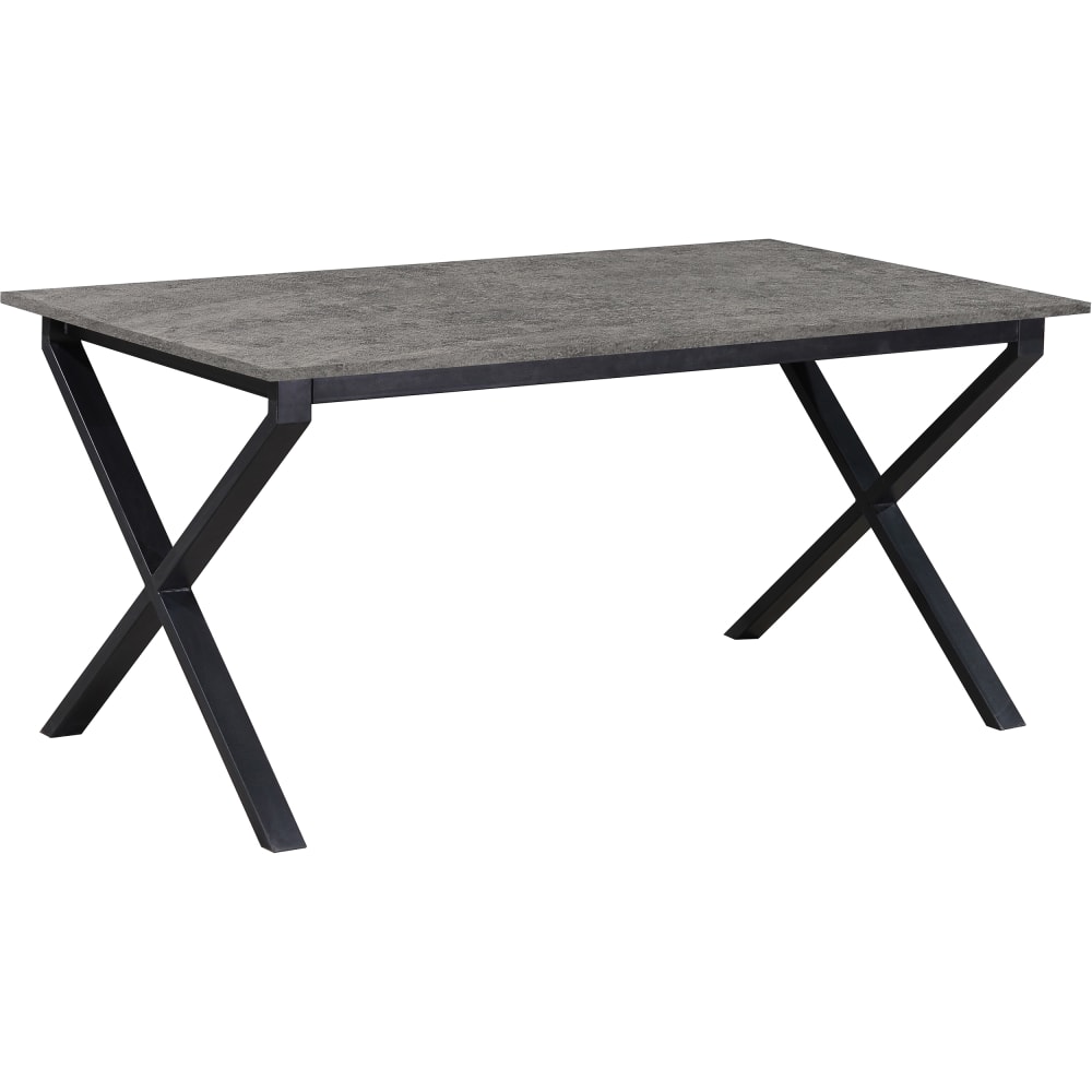Table à manger en effet béton 6 personnes L160