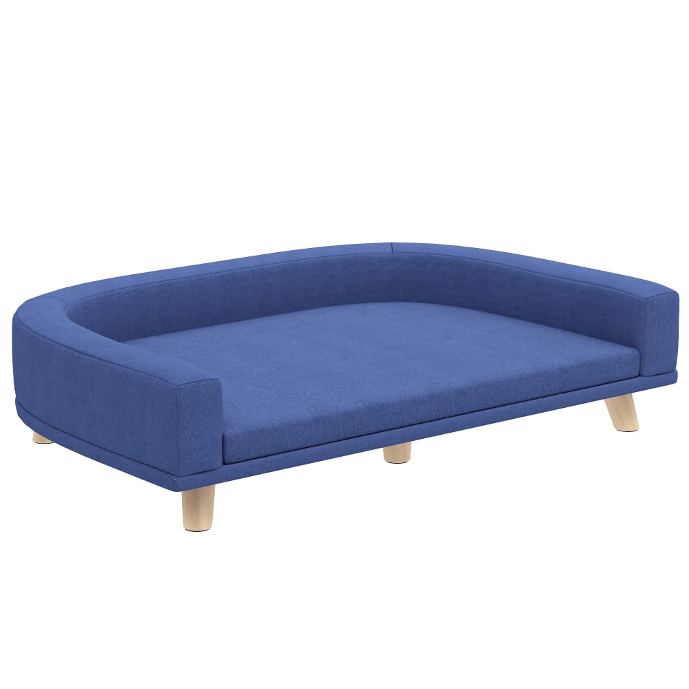 Canapé pour chien Polyester Bleu