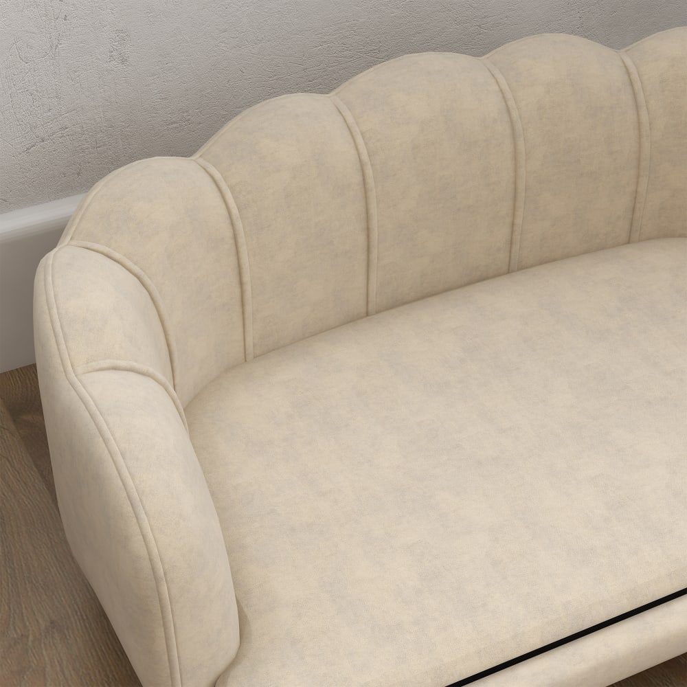 Canapé pour chien Polyester Crème