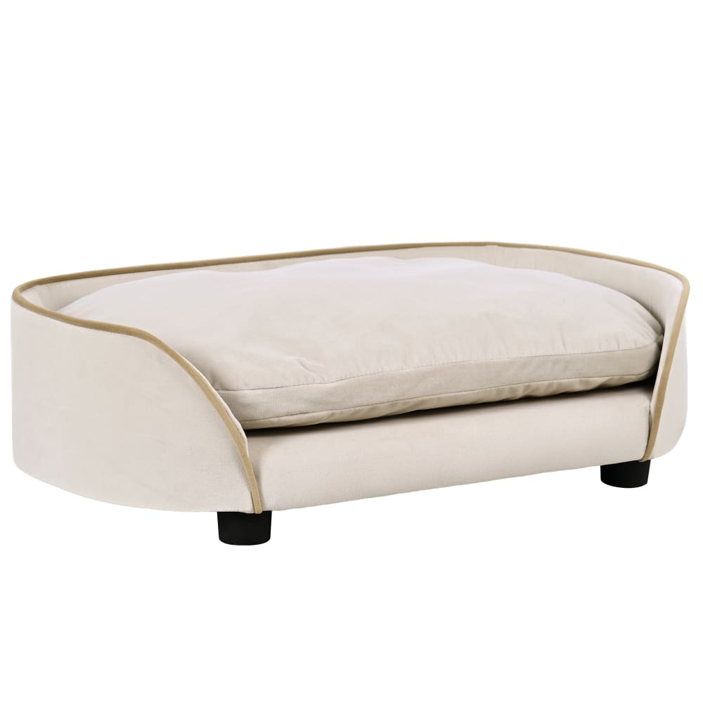 Canapé pour animaux Velours Beige
