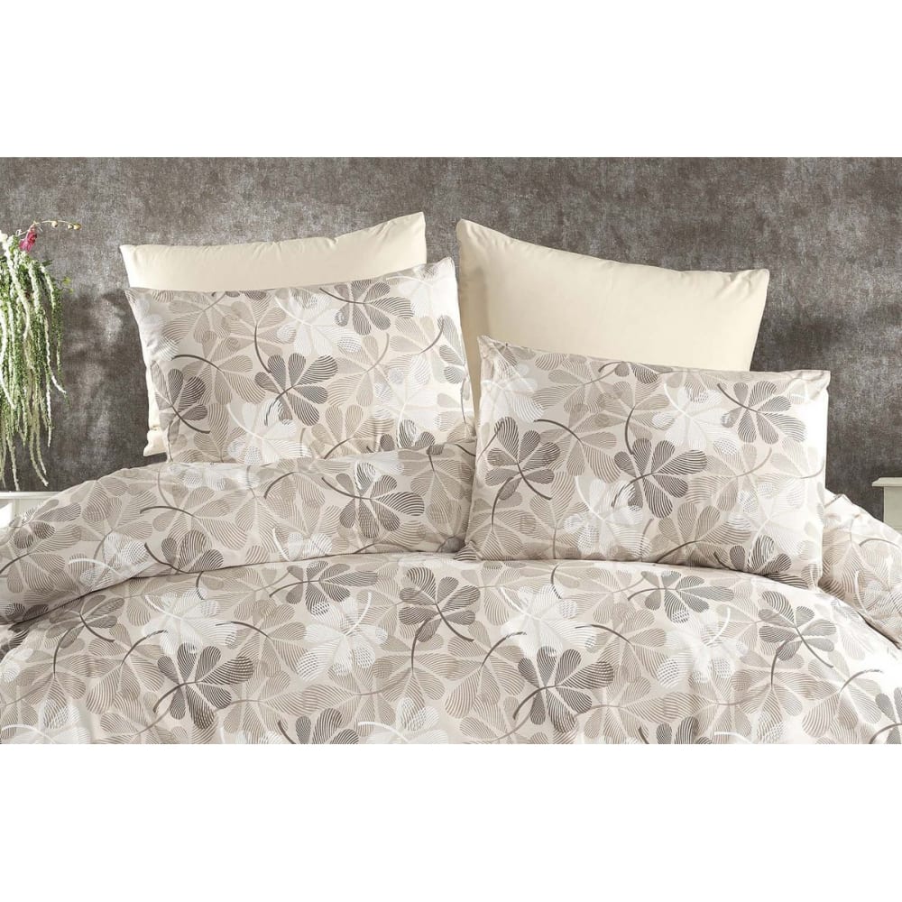 Parure housse de couette et taies d'oreiller 200x200 cm coton imprimé - Maisons du Monde