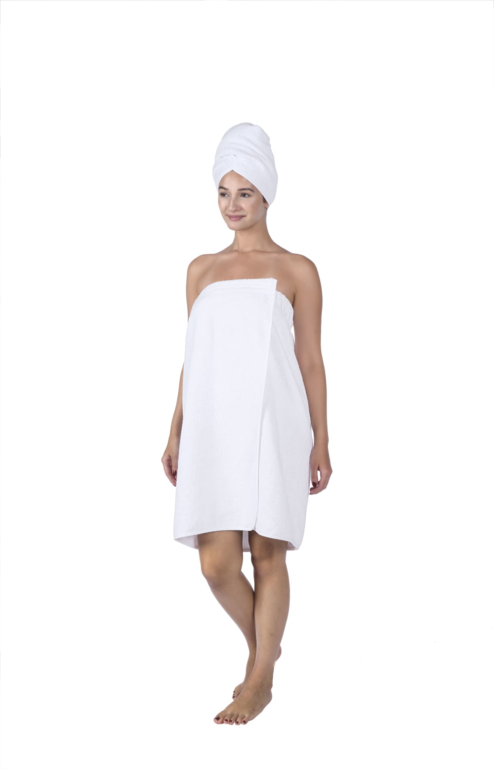 Sarong- und Haarhandtuch-Set - Maisons Du Monde