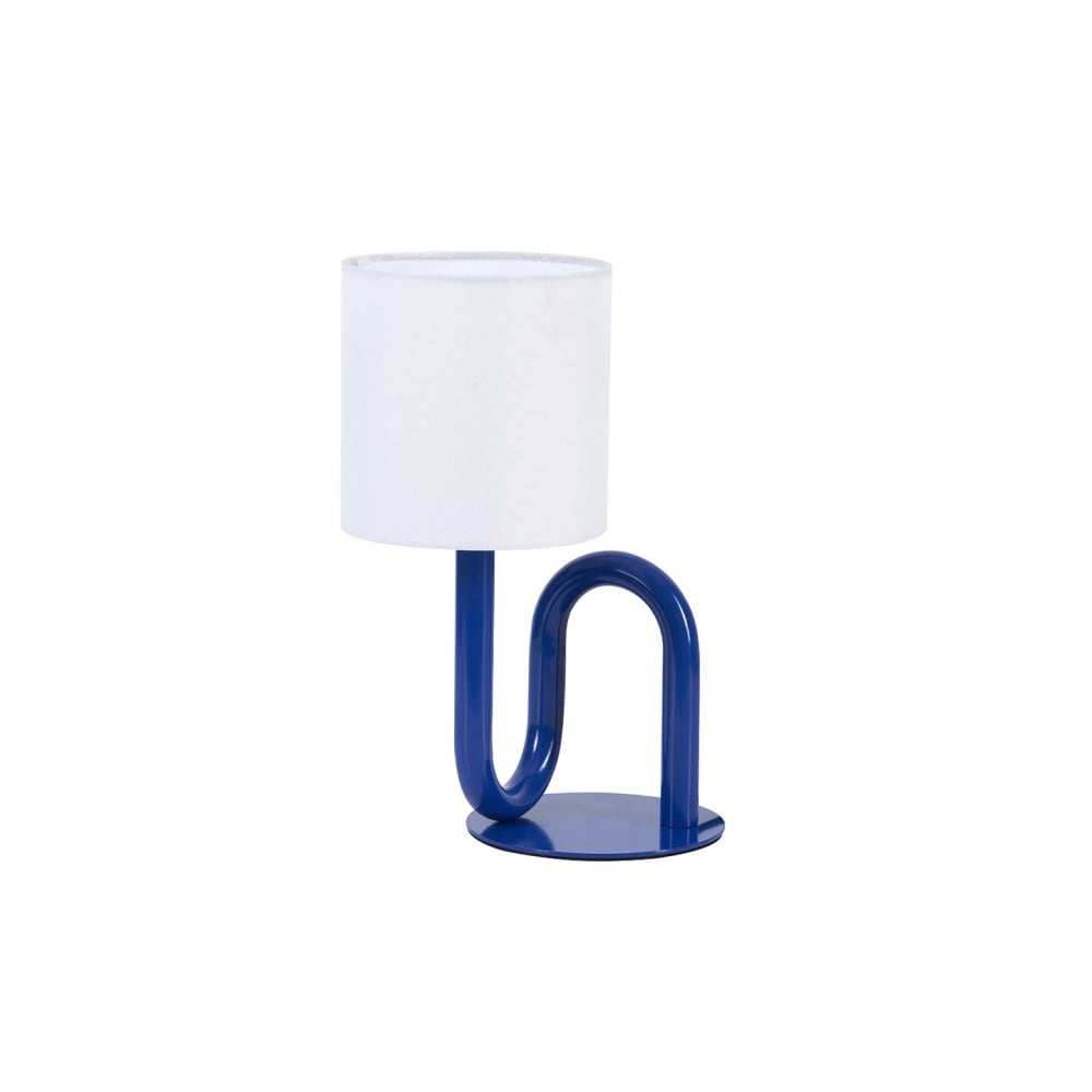 Jumell Wama Tischleuchte aus blauem Metall style industrial - Metall