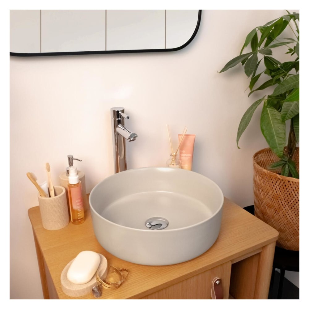 Rundes Aufsatzwaschbecken 36 x 36 cm - Maisons Du Monde