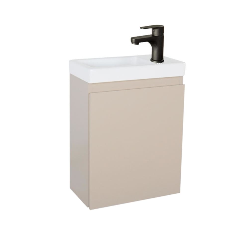 Meuble lave-mains + robinet noir — Beyit