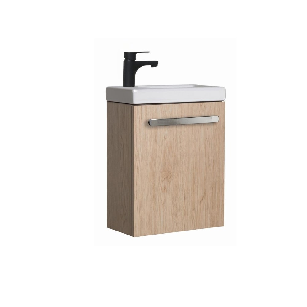 Ensemble lave-mains suspendu - noir