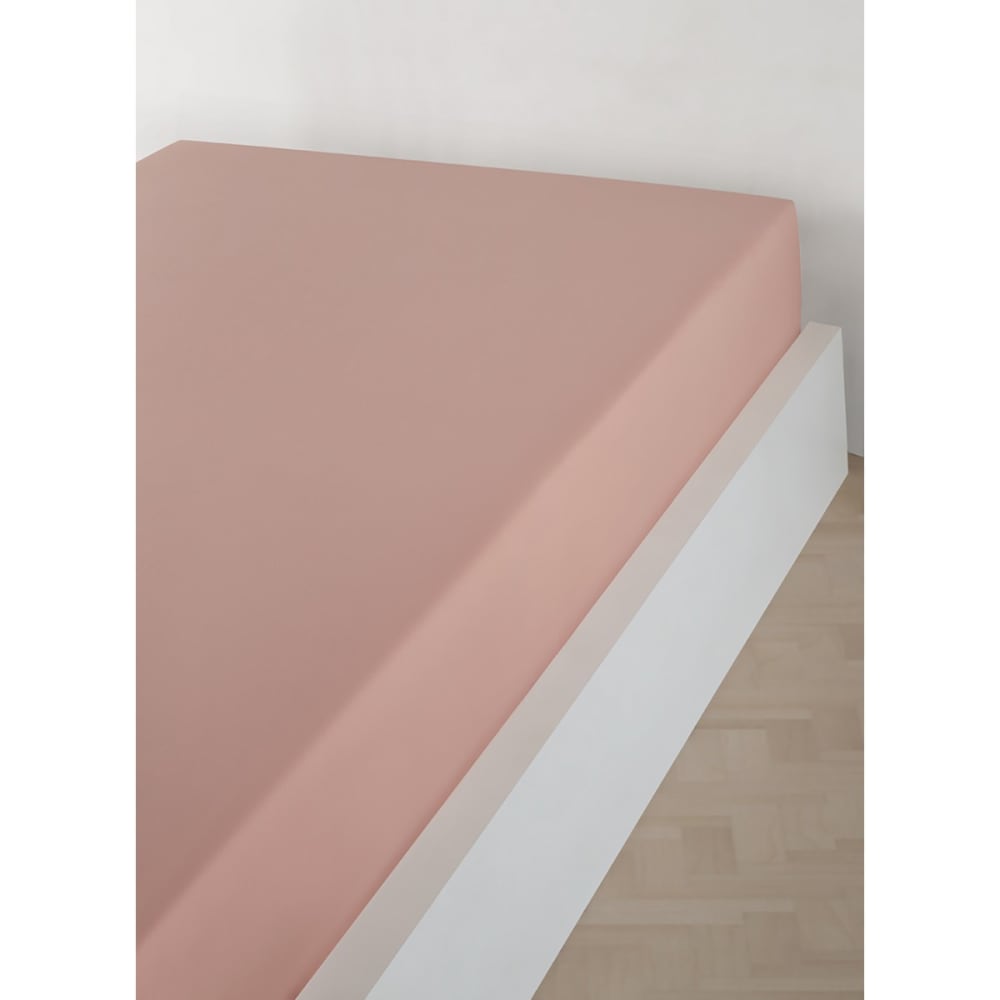 Blanc Avenue Spannbettlaken 160x200 cm Baumwolle jersey orange Öko-Tex Zertifikat Baumwolle