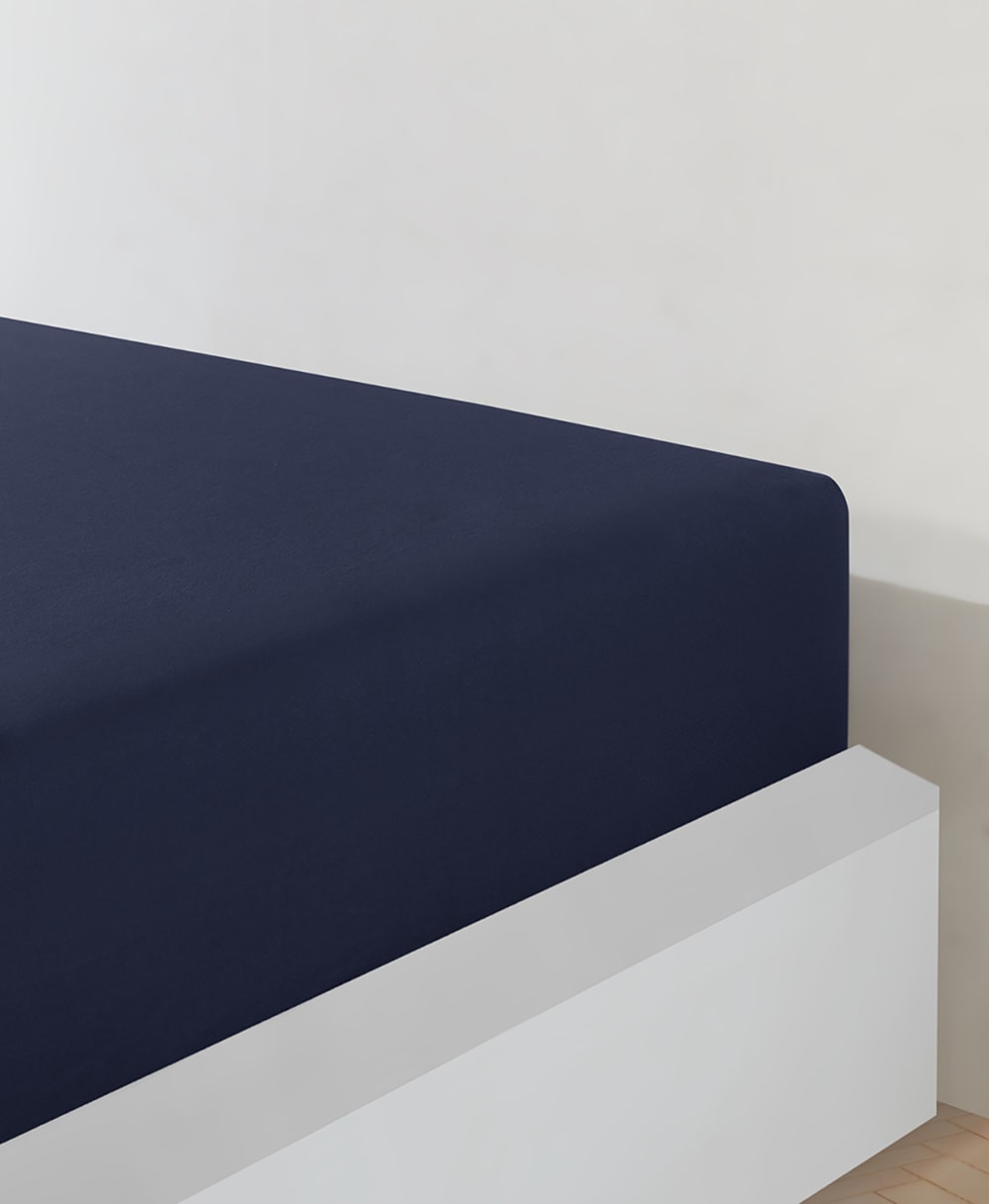 Spannbettlaken 140x190 cm Baumwolle jersey - Maisons Du Monde
