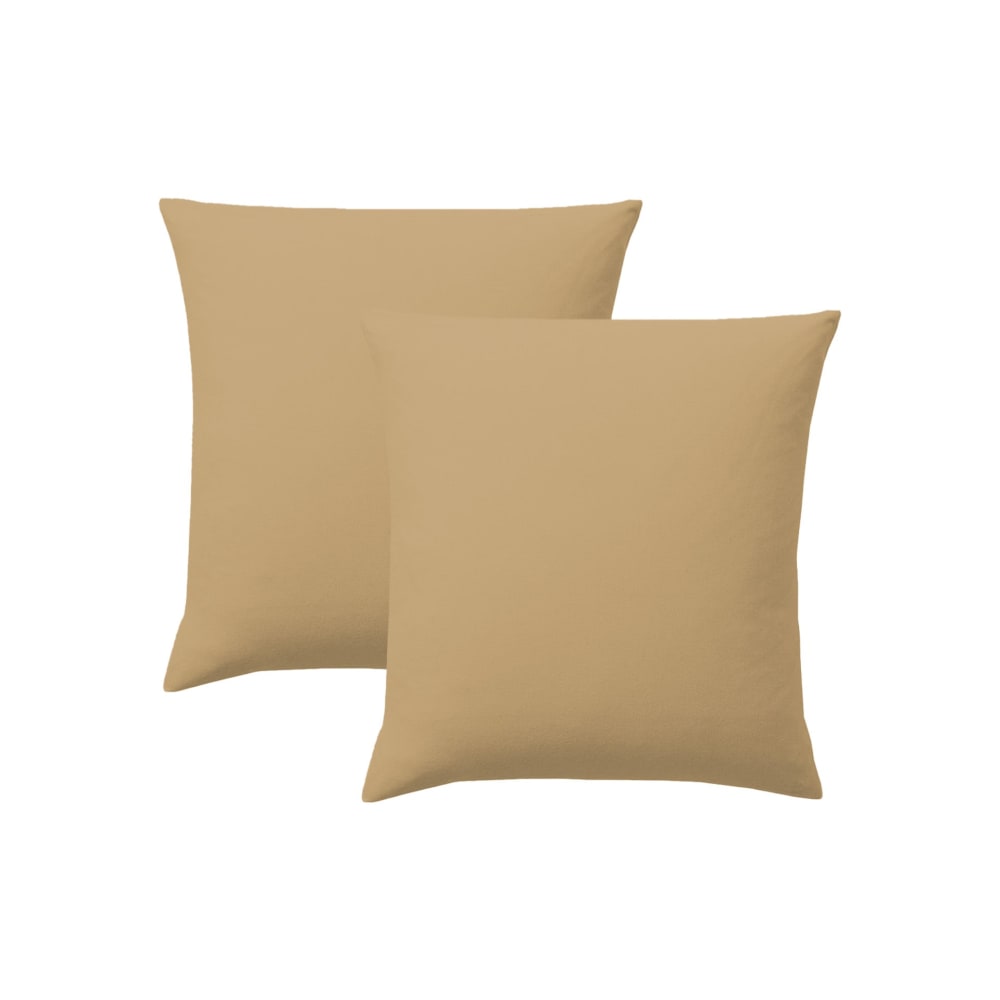 Taies d'oreillers 65x65cm - Safari - Satin de Coton