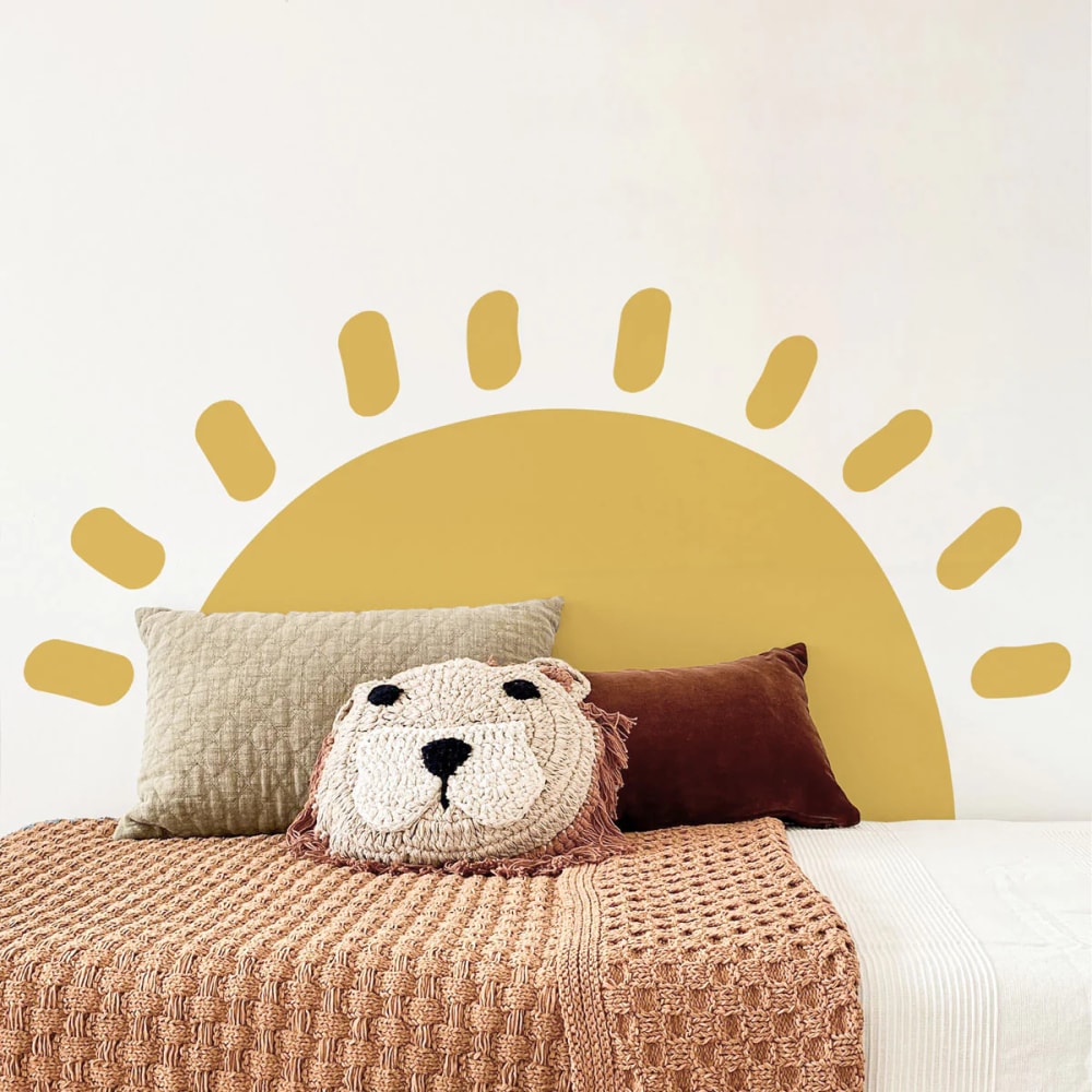 Selbstklebende Vinylaufkleber Sonne Gelbe - Maisons Du Monde
