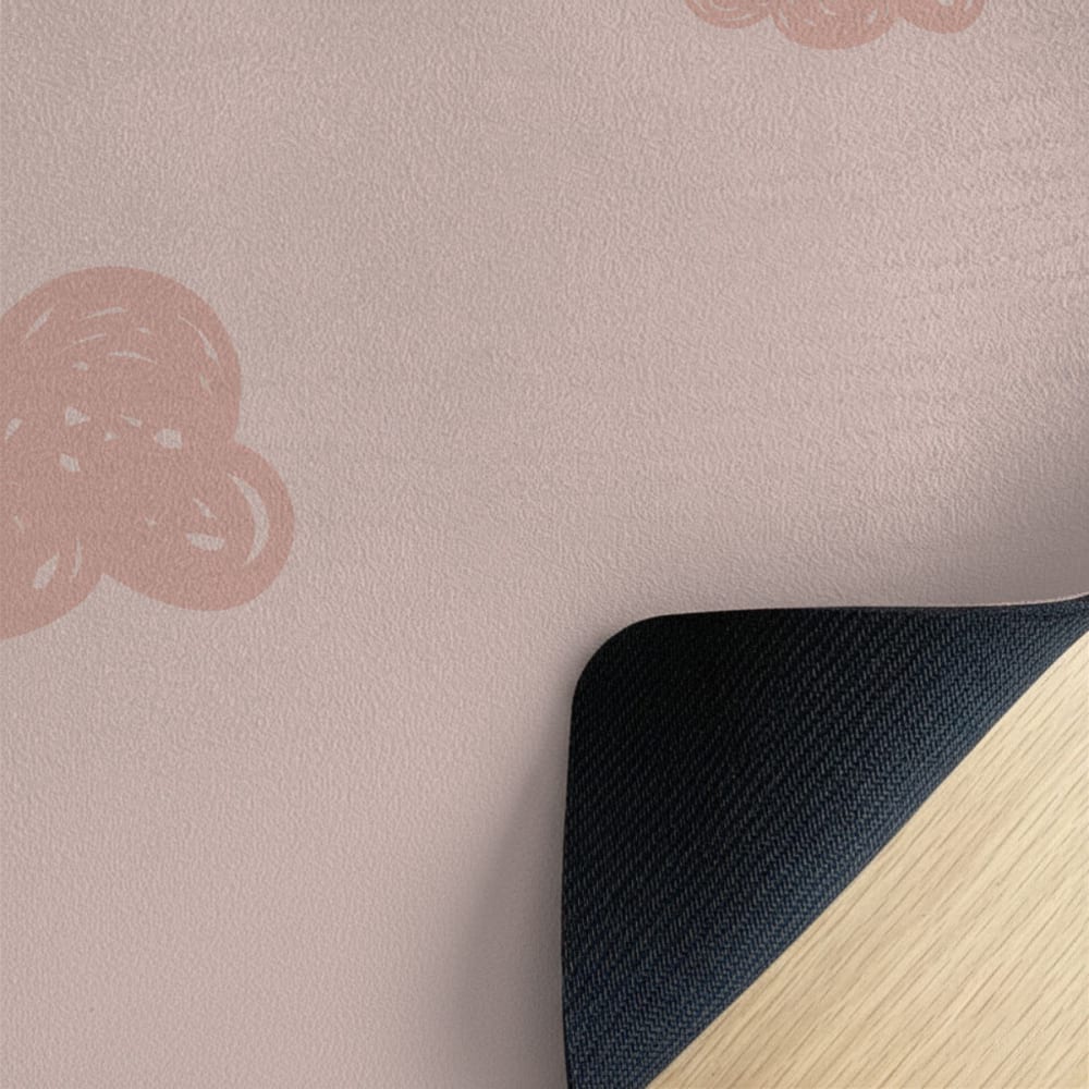 Yogamatte für Kinder Wolken rosa 62x160cm - Maisons Du Monde