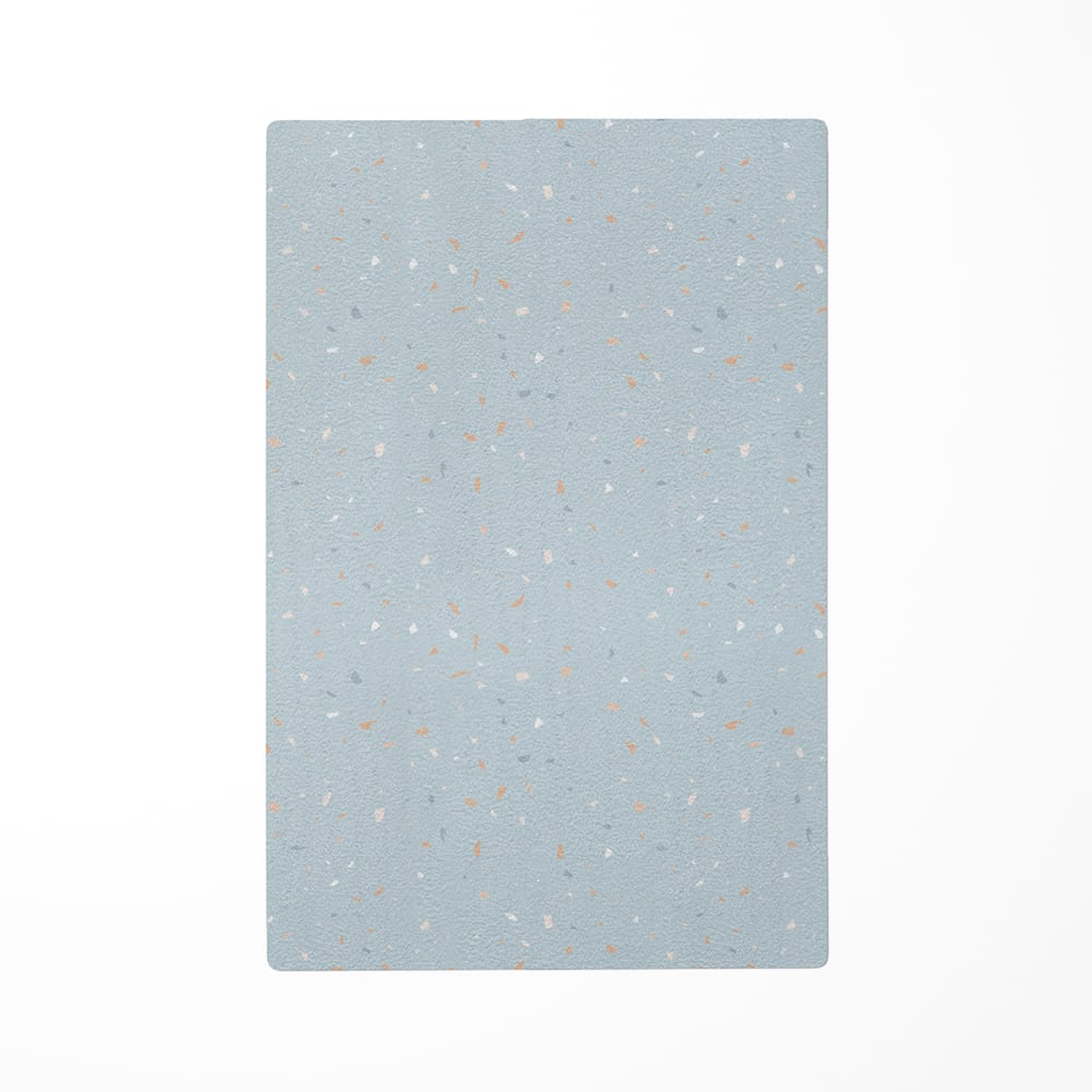 Decochic Kinderteppiche Kieselsteinchen himmelblau 118x180cm Öko-Tex Zertifikat Pes - Polyester Kinder