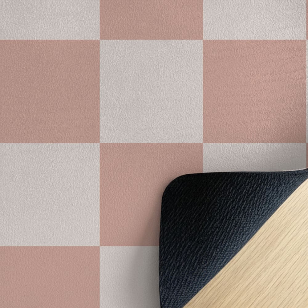 Yogamatte für Kinder Karos rosa 62x160cm - Maisons Du Monde