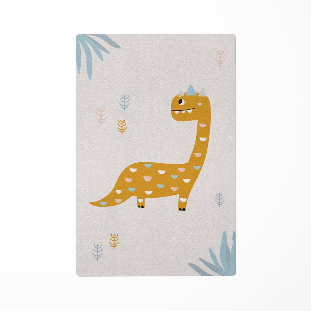Tapis de jeu enfant dinosaures 1 bleu 118x180cm