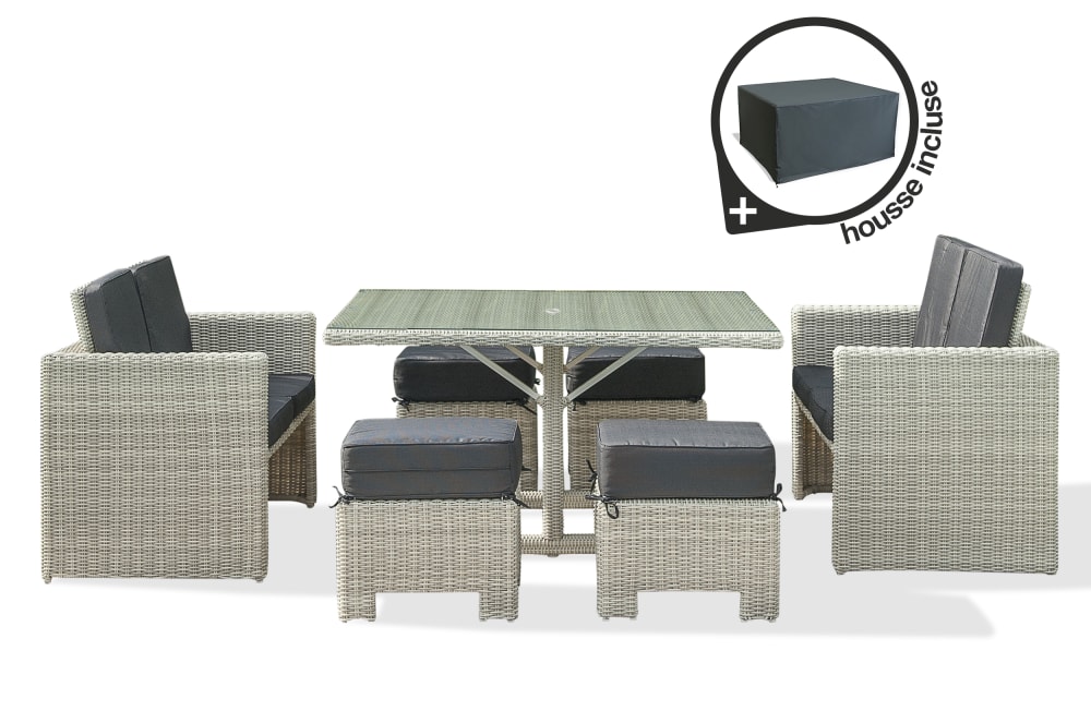 Ensemble repas encastrable - places