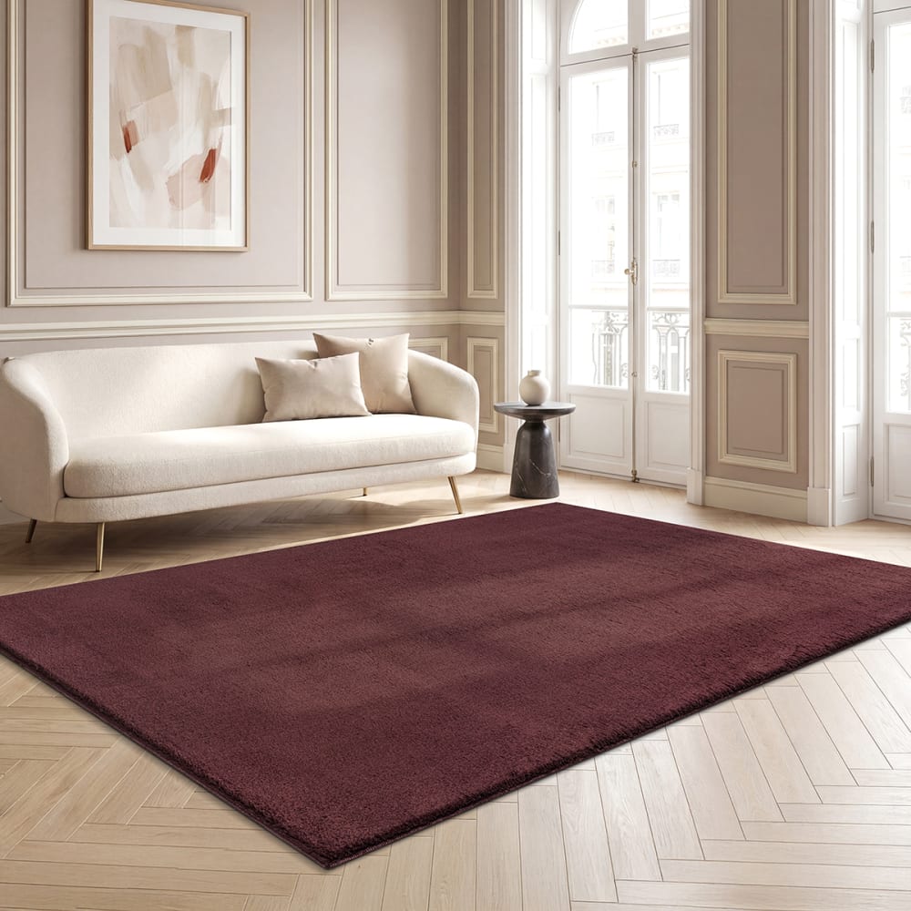 Tapis lavable et antidérapant, burgundy, 120 x 160 cm — vue 3