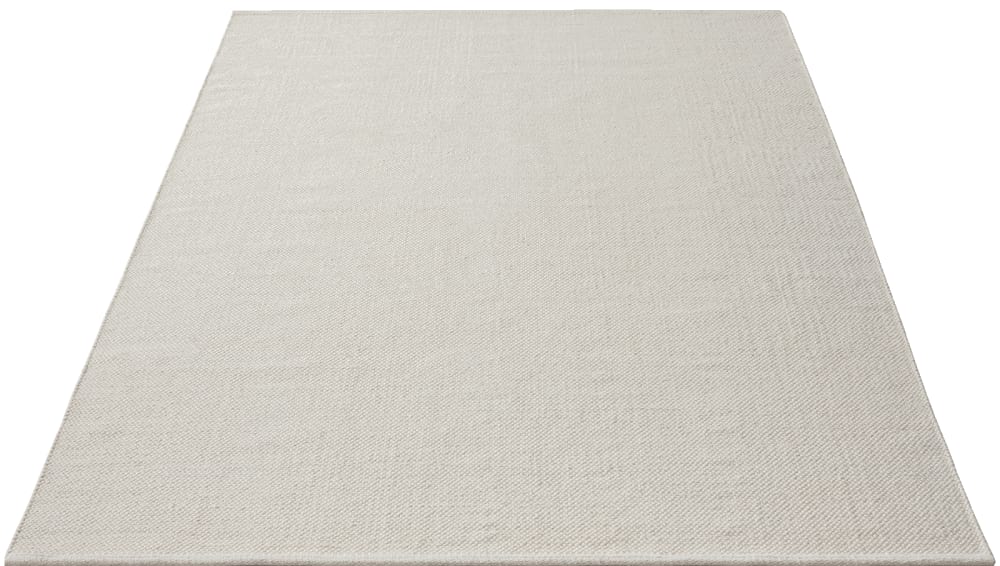 Tapis tissé main Laine Nature, crème, 250 x 350 cm — vue 3