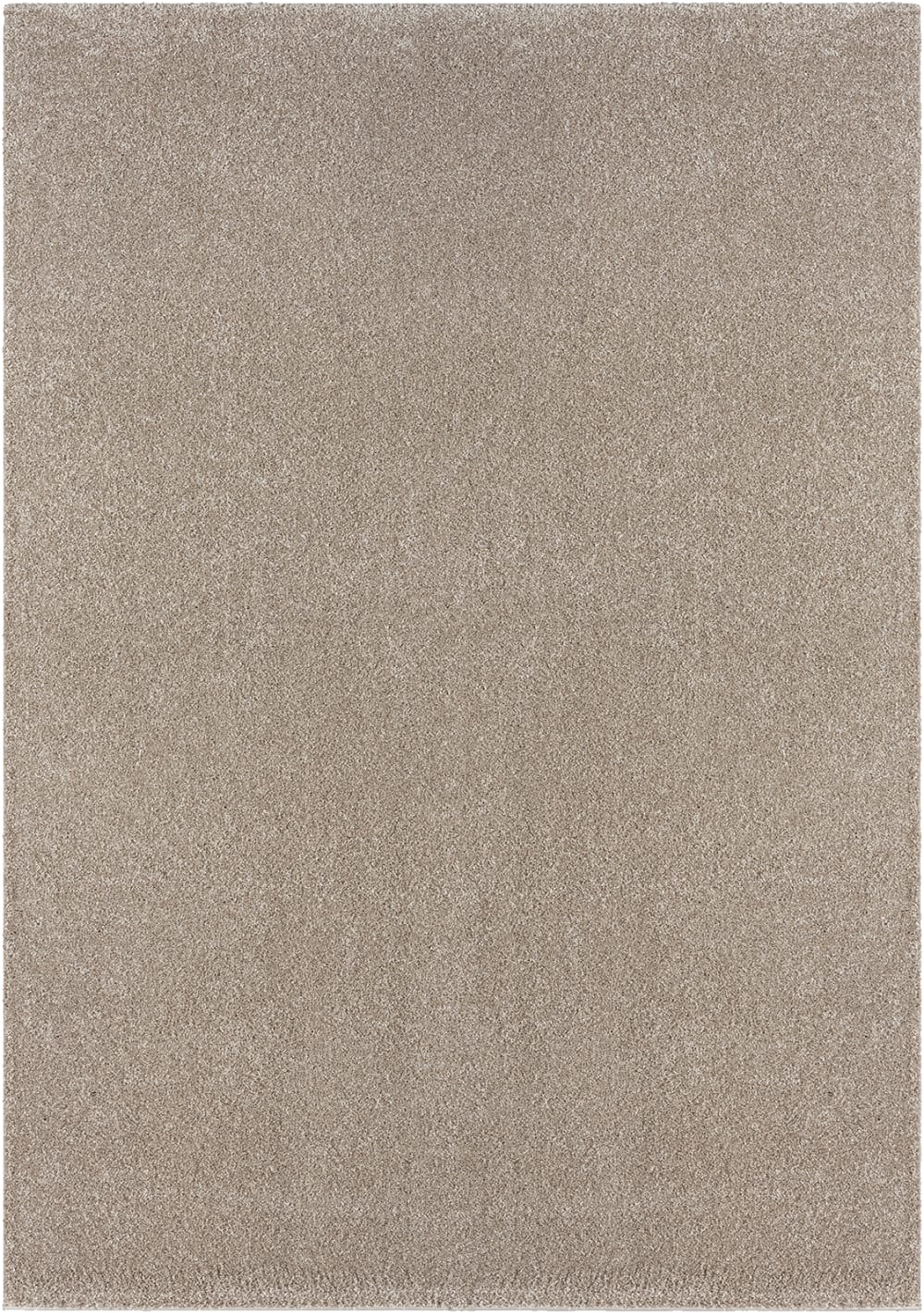 Tapis salon moderne moelleux, Beige, 60 x 110 cm