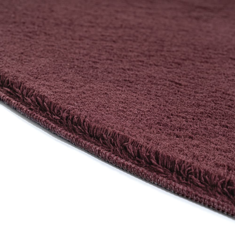 Tapis lavable et antidérapant, burgundy, 120 cm rond — vue 4