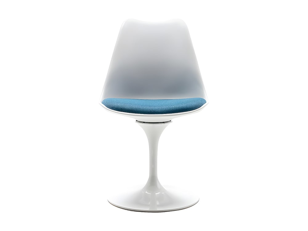 Chaise  bleu turquoise,