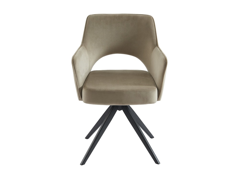 chaise polyester beige
