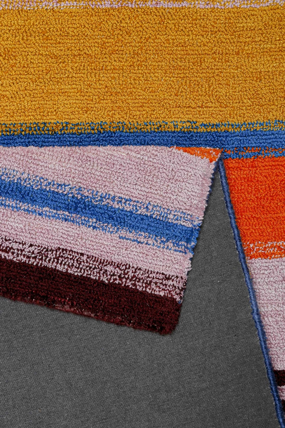 Tapis rayé look vintage 70x140 — vue 4