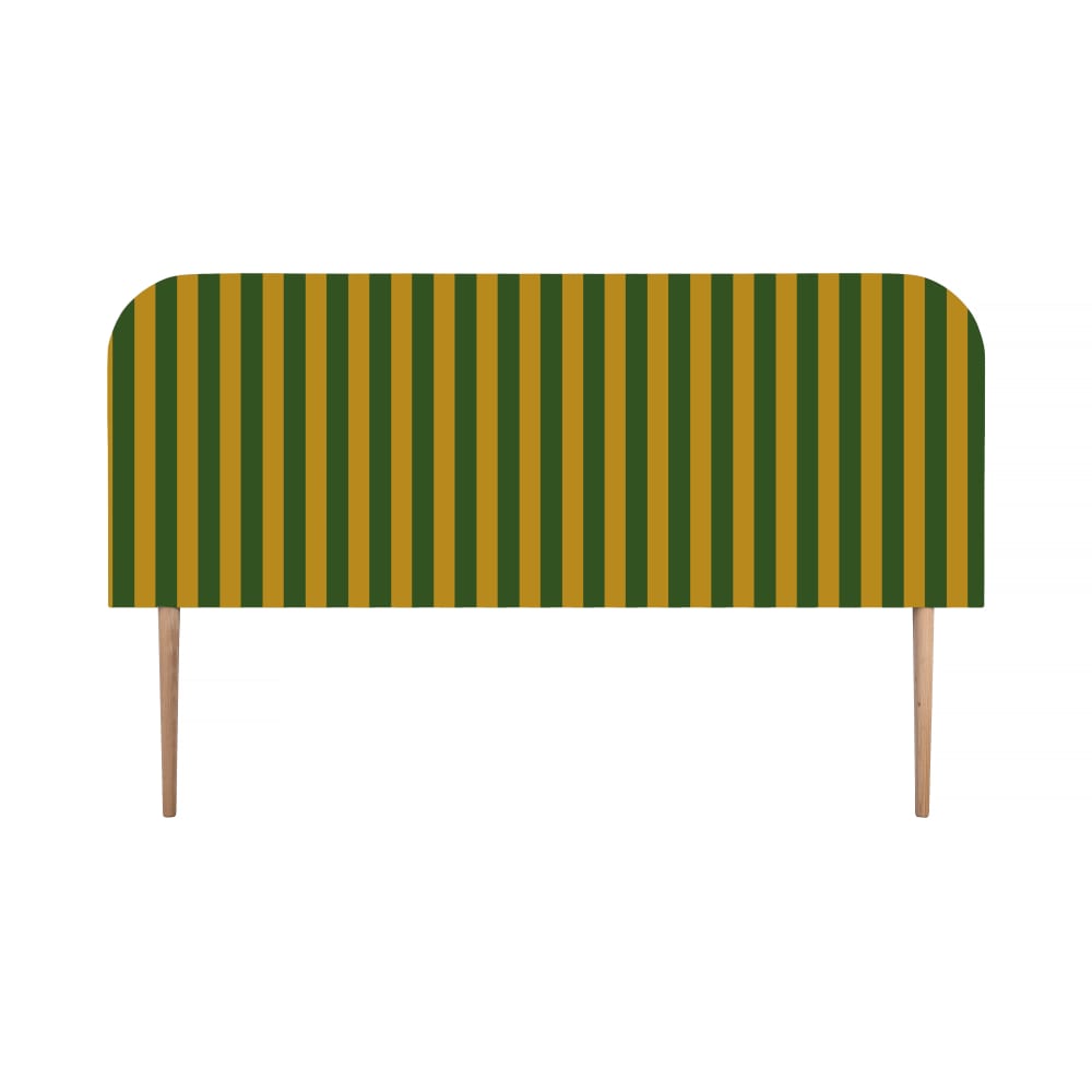 RNT by Really Nice Things Kopfteil aus Samt 160x97cm Mehrfarbig Holz