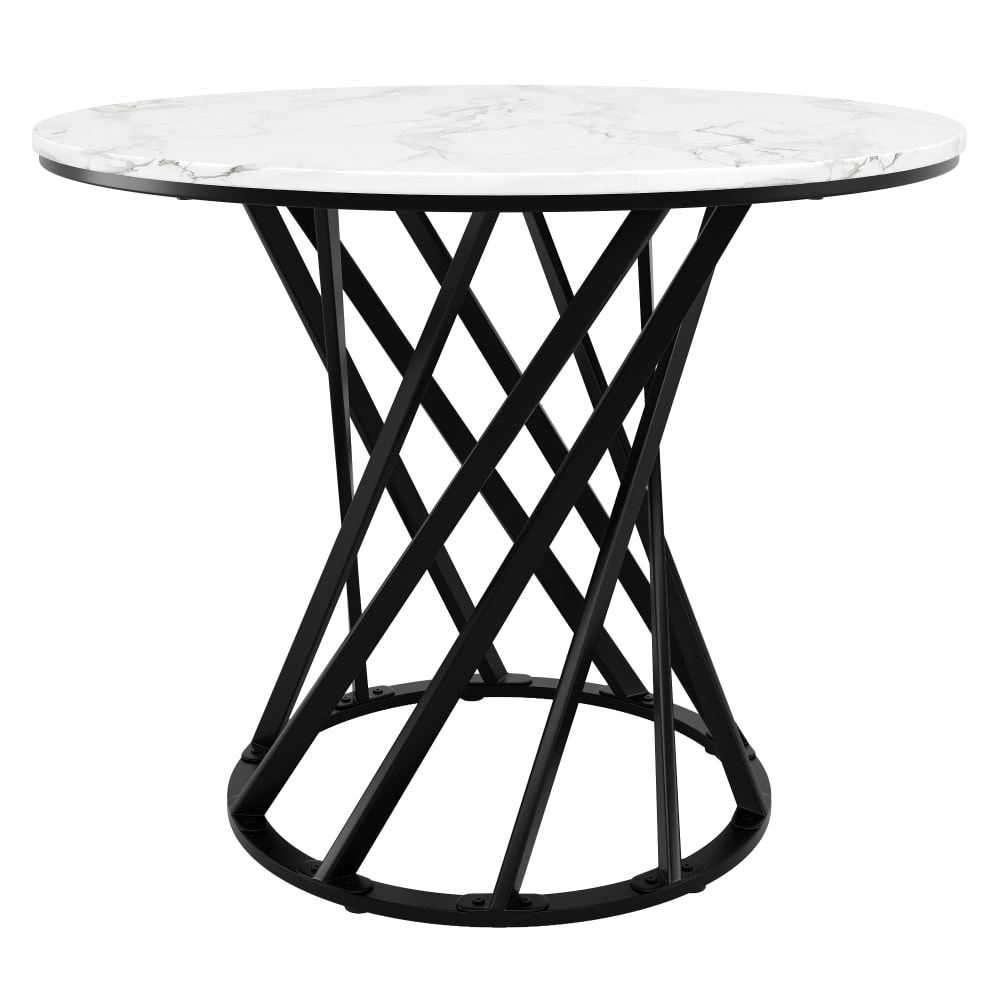 Table ronde fibre 80x80